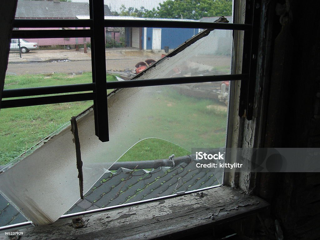Monkeybroken Window Broken Window Stock Photo - Download Image Now - Abandoned, Broken ...