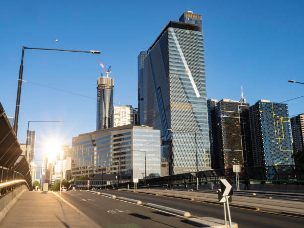 istock City street and skyline 1452385192