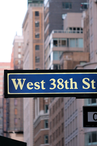 New York City Street signs.