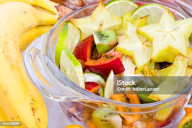 Exotic Salad Stock Photo - Download Image Now - Abundance, Backgrounds, Banana