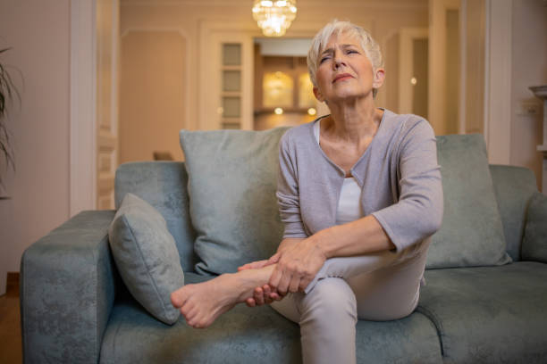istock Senior woman in pain 1452394685
