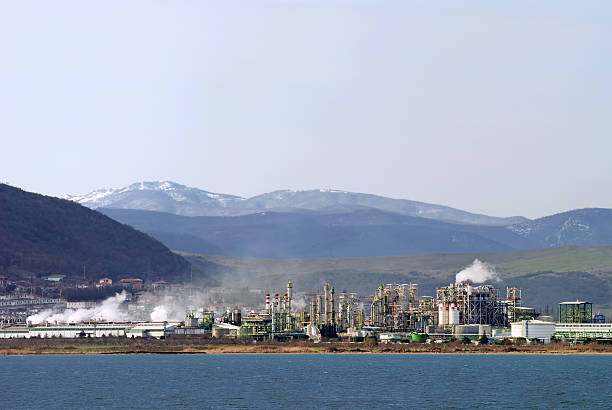 istock Chemical plant in nature 145239806