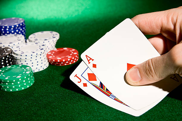 istock Ace and Jack of Diamonds 145239864