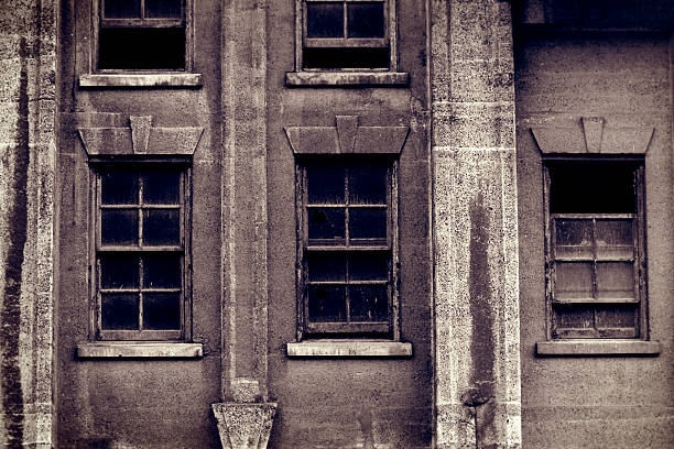 decaying building stock photo