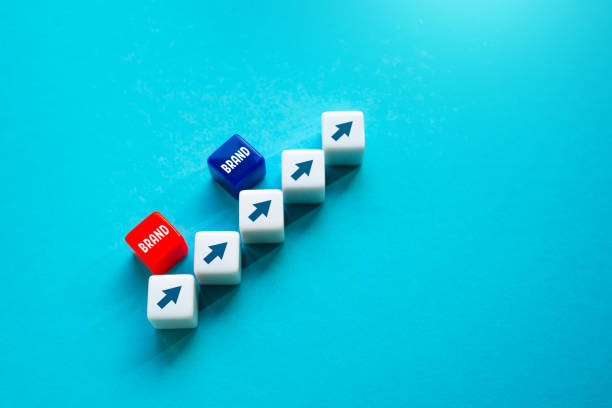 istock Brand competition for the market. 1452404744