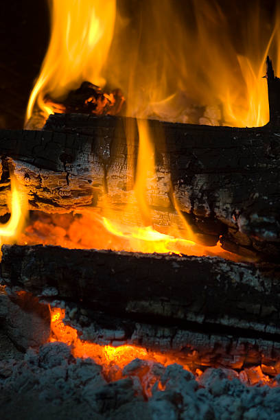 Fire stock photo