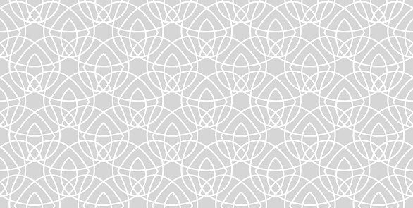 Openwork seamless pattern. Luxury geometric abstract background. Vector illustration.