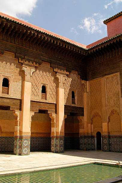 istock Patio at Ben Youssef Medrassa in Marrakech 145241016