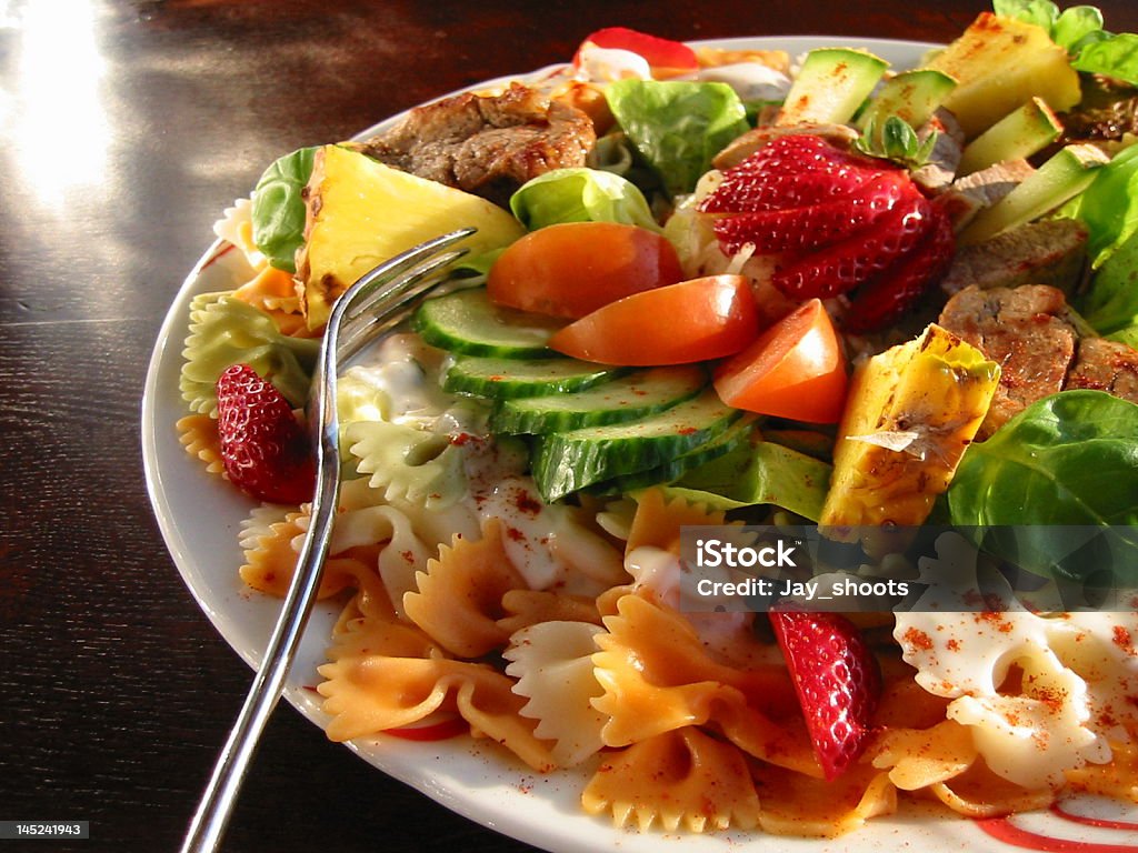 Sommersalat healthy appetizer  Dining Stock Photo