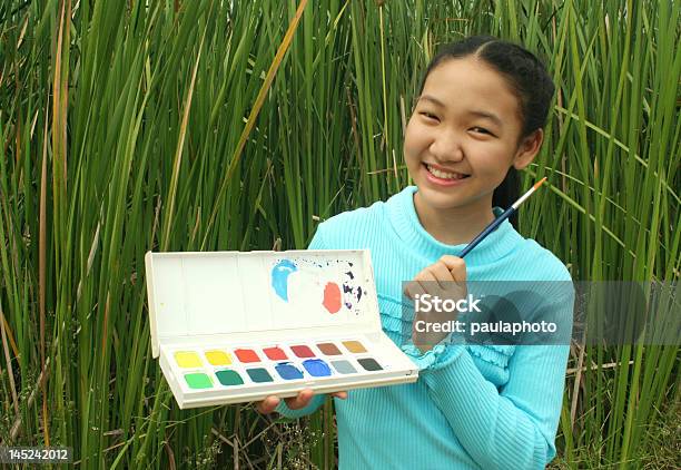 Junge Künstler Serie Stockfoto und mehr Bilder von Feld - Feld, Japan, Zeichnen