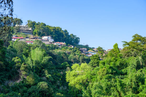 istock Pha Hi village on the mountain 1452423131