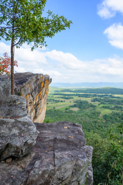 istock Pha Hua Reua Cliff with Mountain View in Phayao Province 1452423949