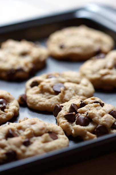 istock Fresh baked chocolate chip cookies 145242623