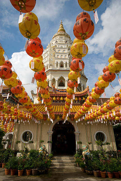 istock Hundreds of lanterns at Kek Lok Si Temple 145243067