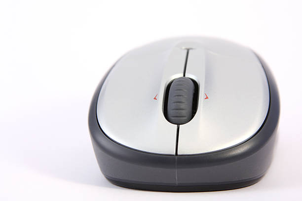 Wireles computer mouse stock photo