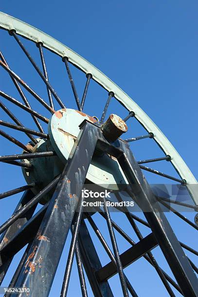Pulley Wheel Stock Photo - Download Image Now - Circle, Coal, Coal Mine