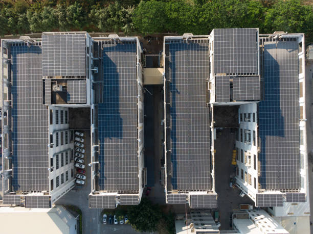 istock Residential area solar power 1452433345