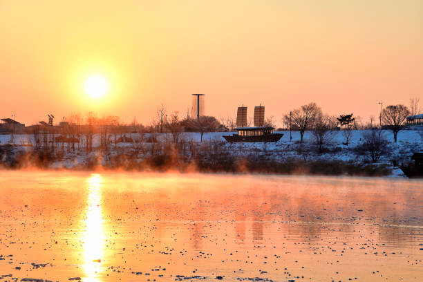 istock the sunrise by the river 1452435514