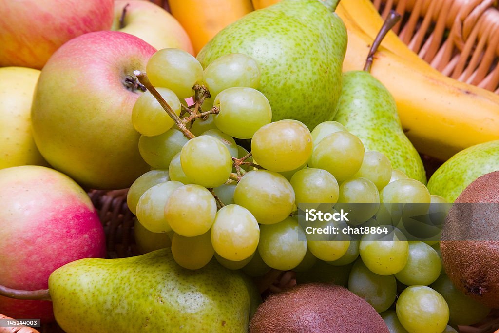 Obstkorb - Foto stock royalty-free di Colore verde