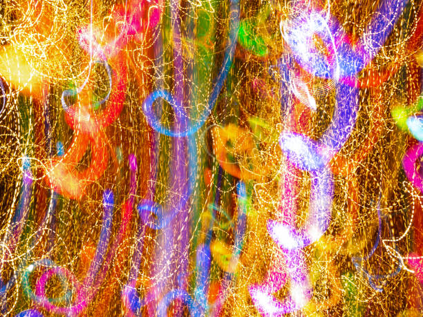 istock Christmas illumination shot with blur 1452440914