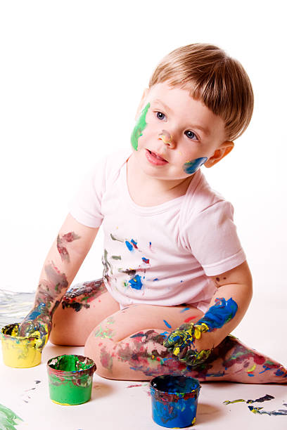 istock Curious Girl Painting 145244123