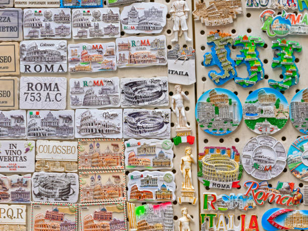 The world heritage city of Rome in Italy stock photo