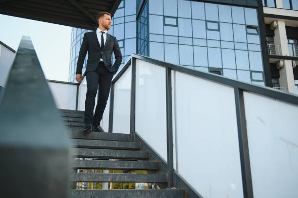 istock Businessman in an elegant city 1452449019