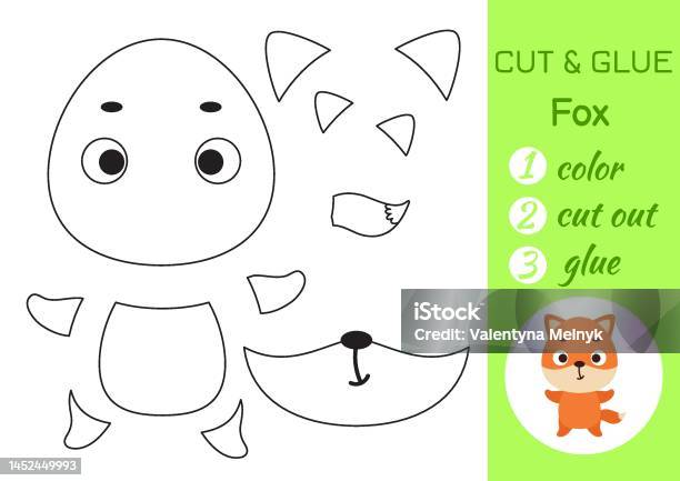 Cortar e colar ônibus escolar ilustração em vetor de ônibus escolar jogo de papel para atividades e educação infantil