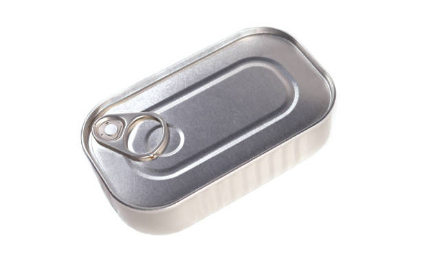 istock Canned food jar isolated on white background 1452450539