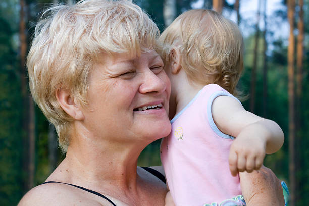 istock The happy grandmother 145245940