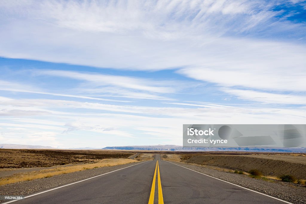 Droga przez pustynię - Zbiór zdjęć royalty-free (Argentyna)