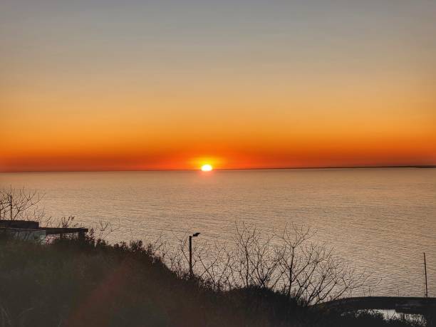 istock sunset on the coast of Uruguay 1452473672
