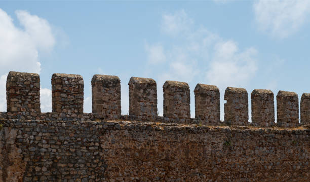 istock Fragment of the fortress wall 1452473688