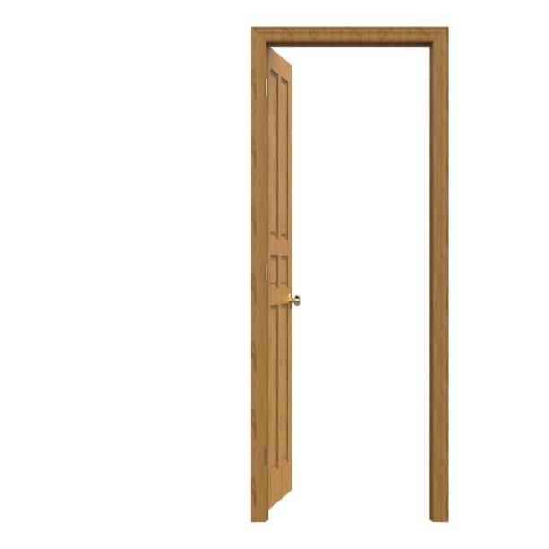 istock open wood isolated door closed wooden 3d illustration rendering 1452481387