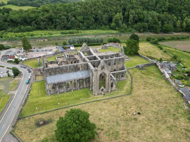 istock High-angle view of an ancient building in the forest 1452482726