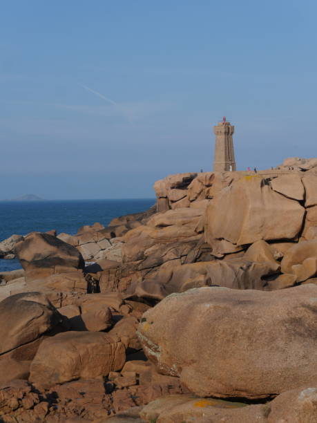istock Lighthouse, Ploumanach, Brittany landscape 1452483037