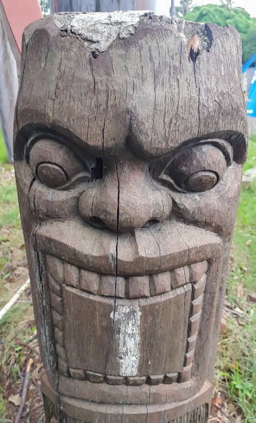 istock The Large Tiki Sculptural 1452496757