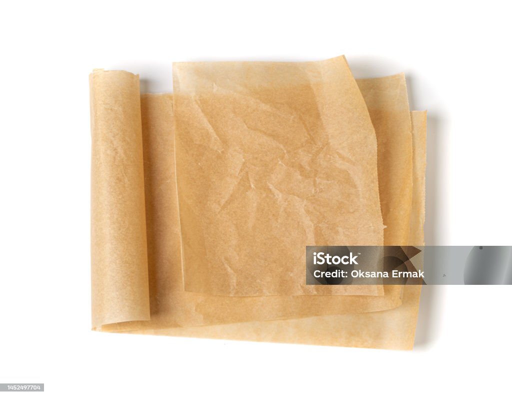 Crumpled Baking Paper Kraft Cooking Paper Sheet Bakery Parchment