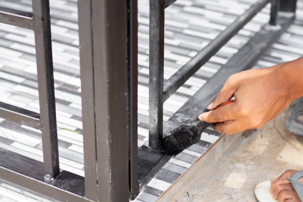 istock Paint the iron fence 1452499046