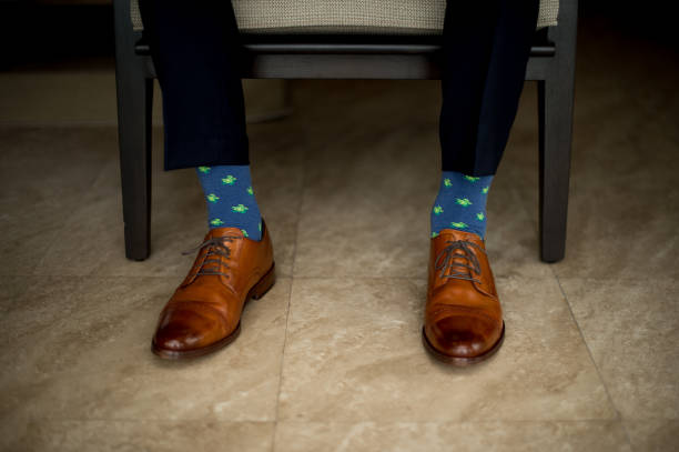 istock groom wedding day shoes 1452509668