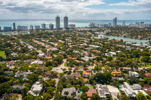 istock Aerial drone view of the La Gorce 1452512120