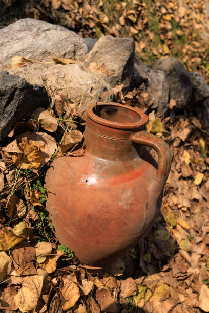 istock A large earthen water jug on autumn leaves 1452512669