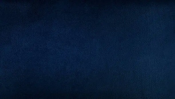 dark blue genuine leather texture background for vintage, classic concept. blue background for decorations and textures. dark blue, navy color leather skin natural with design lines pattern.