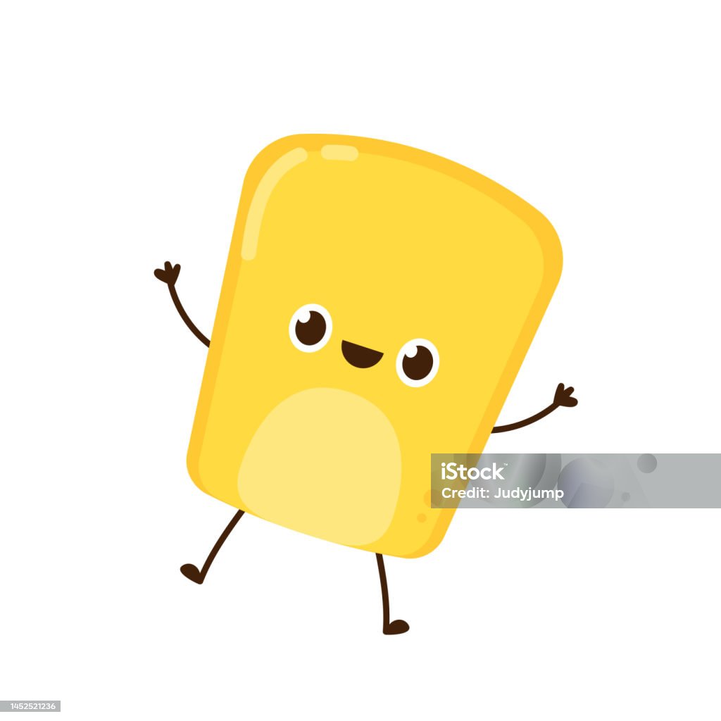 Kernel Character Corn Kernel Character Design Corn On White Background Corn Kernel ...