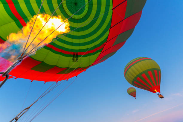 istock Hot air balloons in the Moroccan sky 1452521675