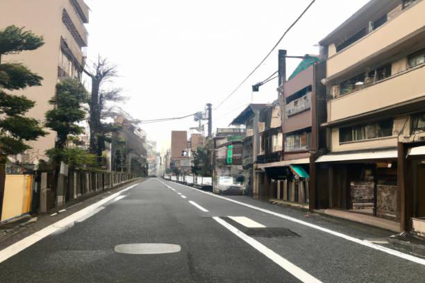 istock empty streets of the big city 1452524236