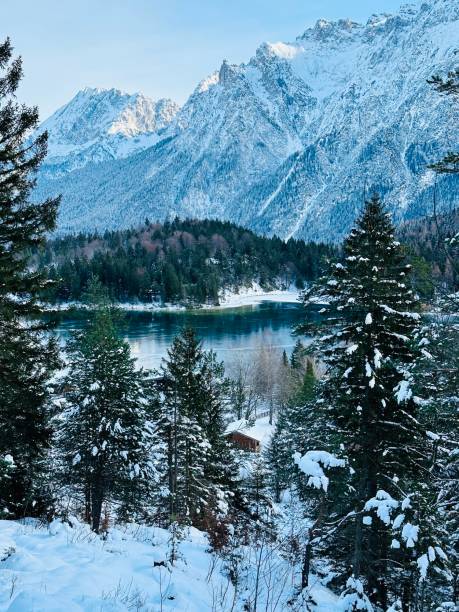 istock Winter wonderland in the Karwendel mountains 1452530622