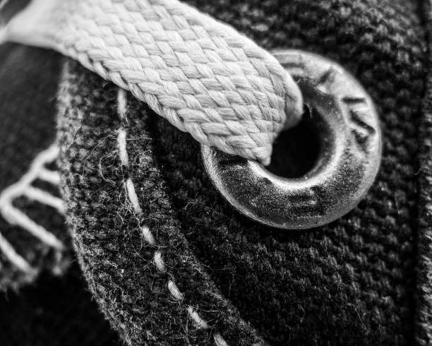 Macro shot of a shoe