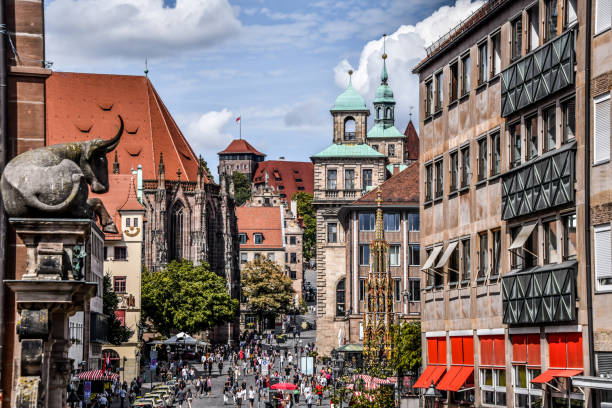 Police Station And Town Hall In Nuremberg, Germany