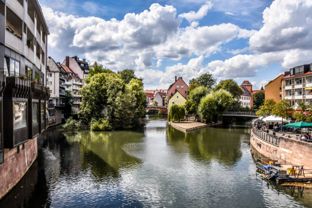 istock Pegnitz River Quayside In Nuremberg, Germany 1452545843